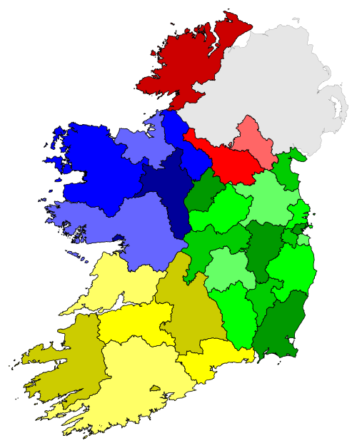 Counties of the Republic of Ireland